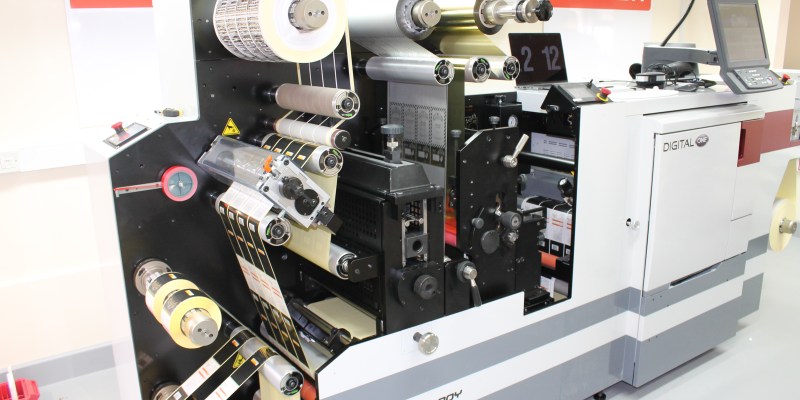 Axicon Labels with Mark Andy Digital One Printer